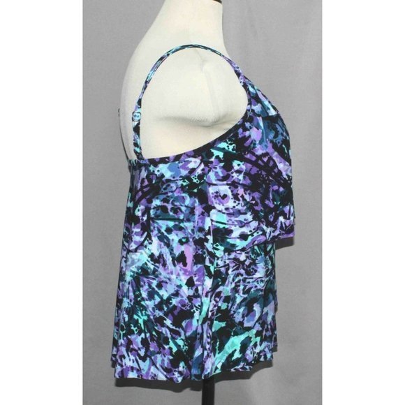 Magicsuit Chasing Butterflies Soft Cup Swimsuit Top Women's Size 8 Top Only - Picture 2 of 6